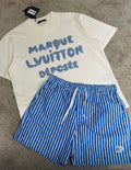Lv set (t-shirt and short)