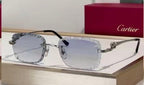 Cartier sunglasses diamond cut