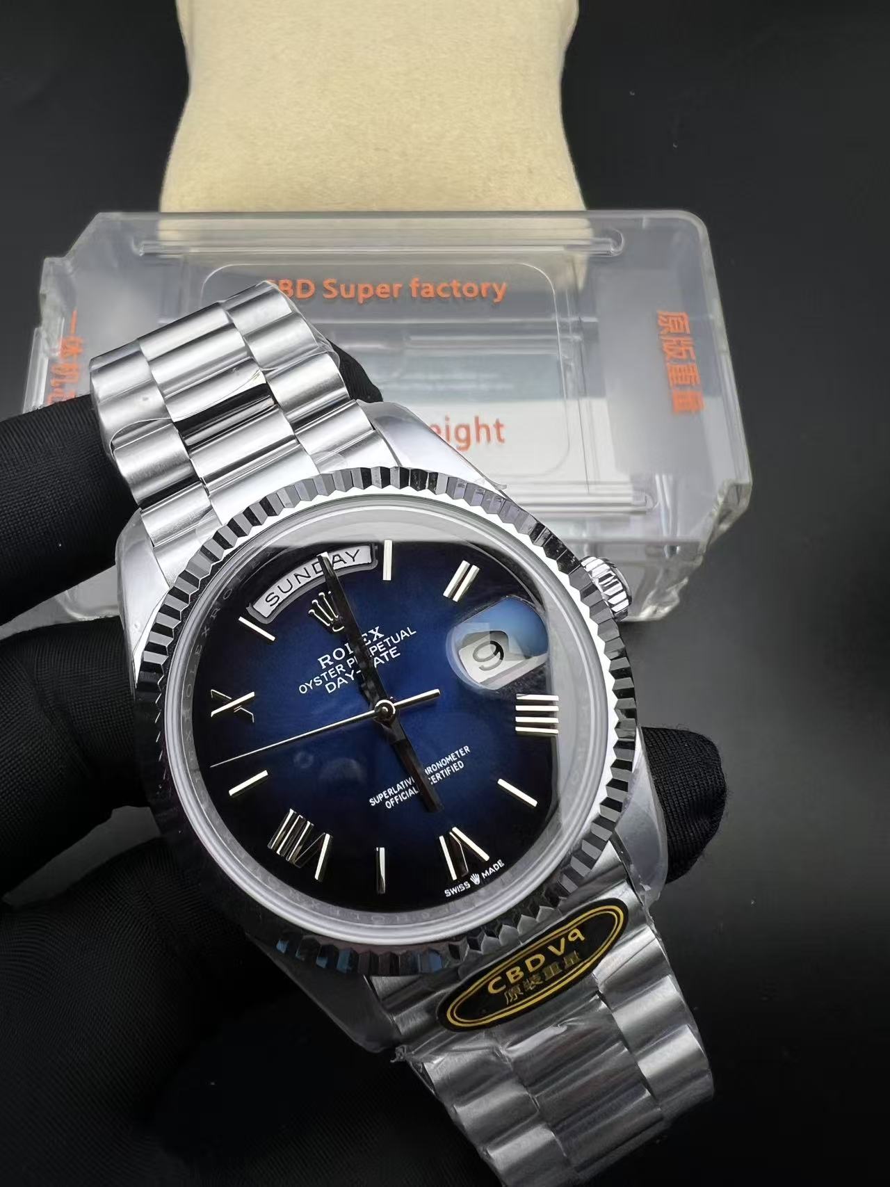 Rolex day date top  cbd factory 209g