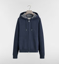 Dior oblique zip hoodie