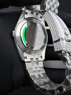 Rolex | Rolex watch top quality moissanite | Back View | yiodesigner.co.uk