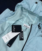 Stone Island | Stone island windbreaker baby blue | Full Body | yiodesigner.co.uk