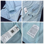 Stone Island | Stone island windbreaker baby blue | Label View | yiodesigner.co.uk