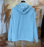Stone Island | Stone island windbreaker baby blue | Back View | yiodesigner.co.uk