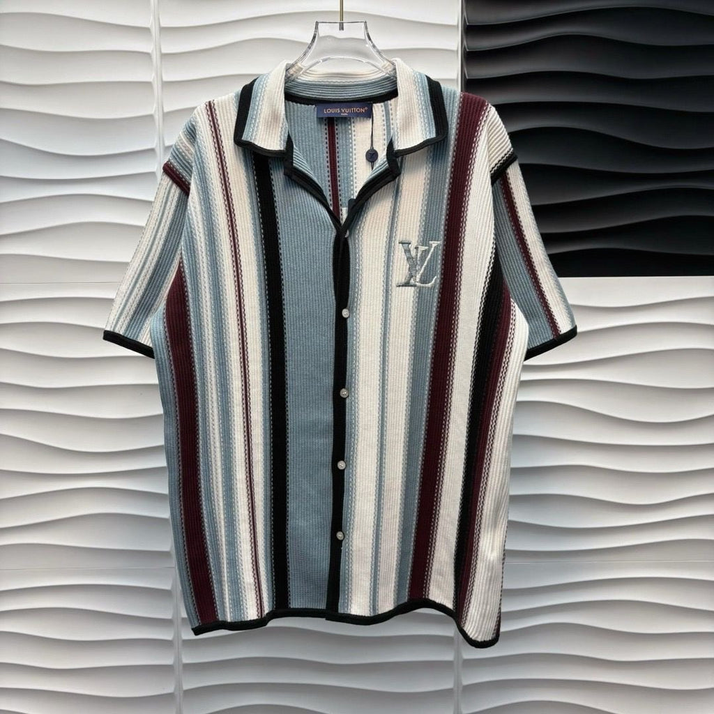 Louis Vuitton | Lv set (shirt and short) | Close-Up | yiodesigner.co.uk