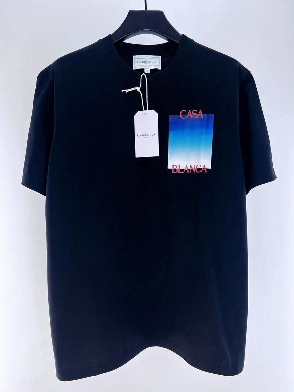 Casablanca | Casablanca T-shirt black | Size XL | Detail Shot | yiodesigner.co.uk