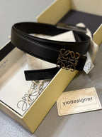 Loewe | Loewe belt | Size 100 | Front View | yiodesigner.co.uk