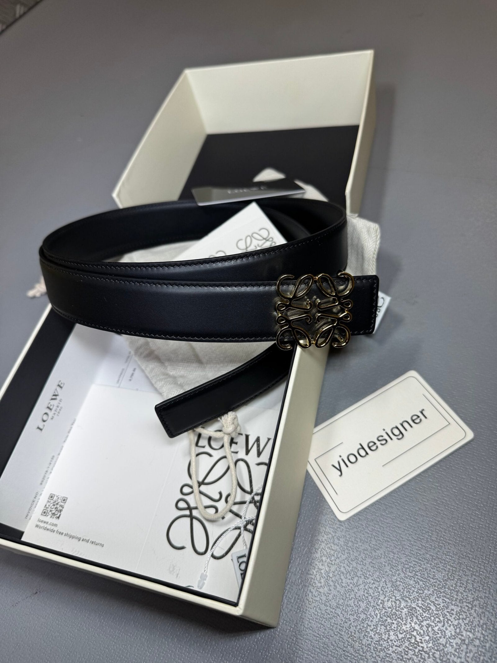 Loewe | Loewe belt | Back View | yiodesigner.co.uk