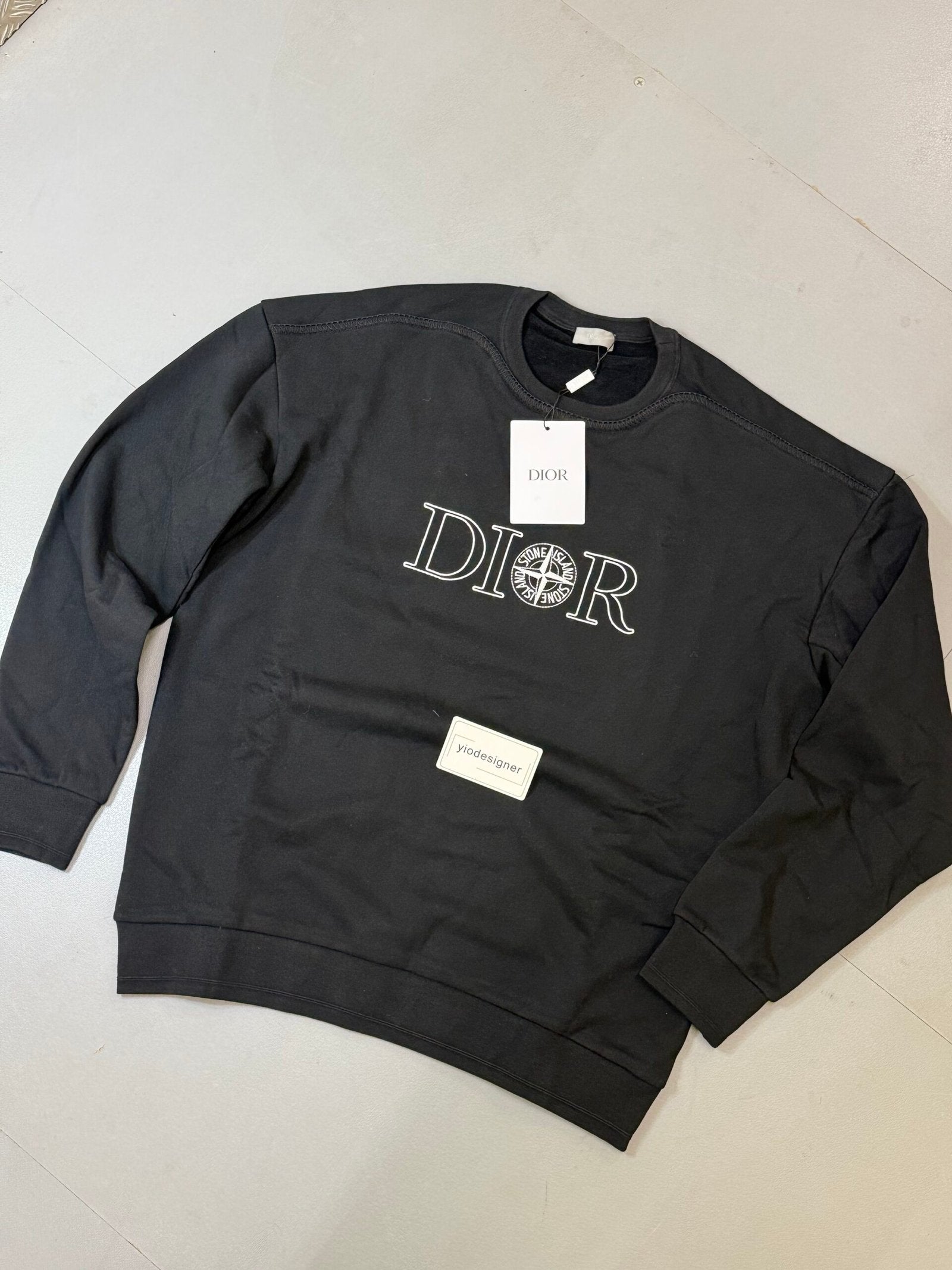 Dior | Dior x stone island jumper ( sweater ) | Size L | Front View | yiodesigner.co.uk