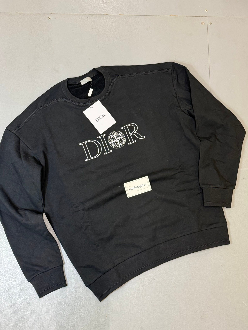 Dior | Dior x stone island jumper ( sweater ) | Side View | yiodesigner.co.uk