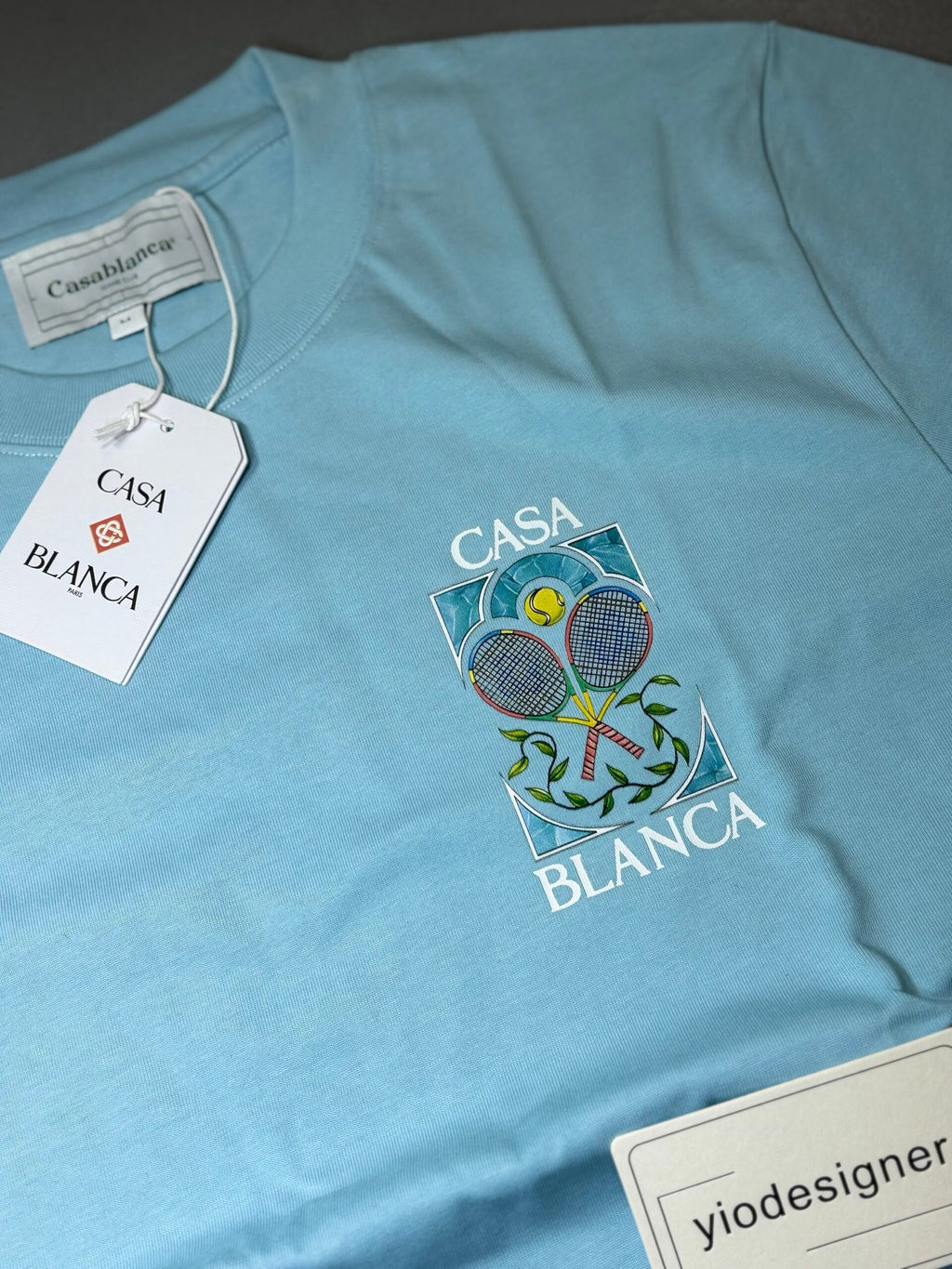 Casablanca | Casablanca T-shirt | Full Body | yiodesigner.co.uk
