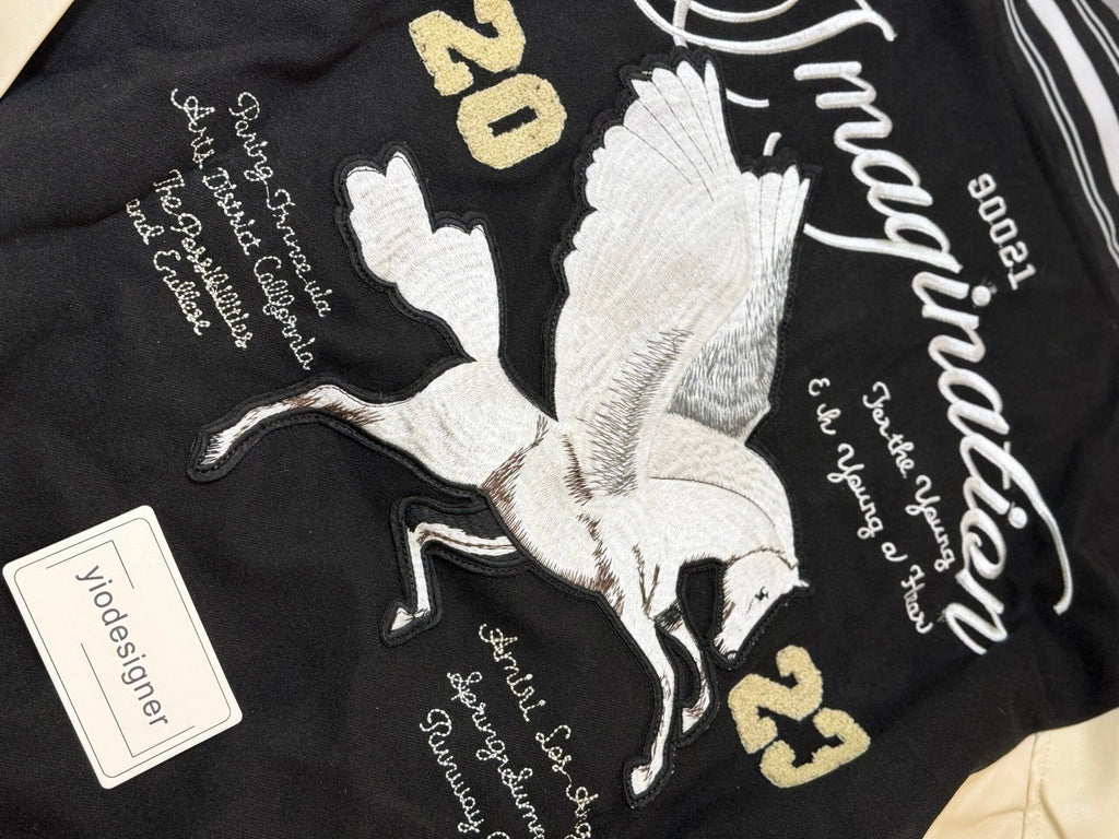 Amiri | Amiri varsity jacket | Side View | yiodesigner.co.uk