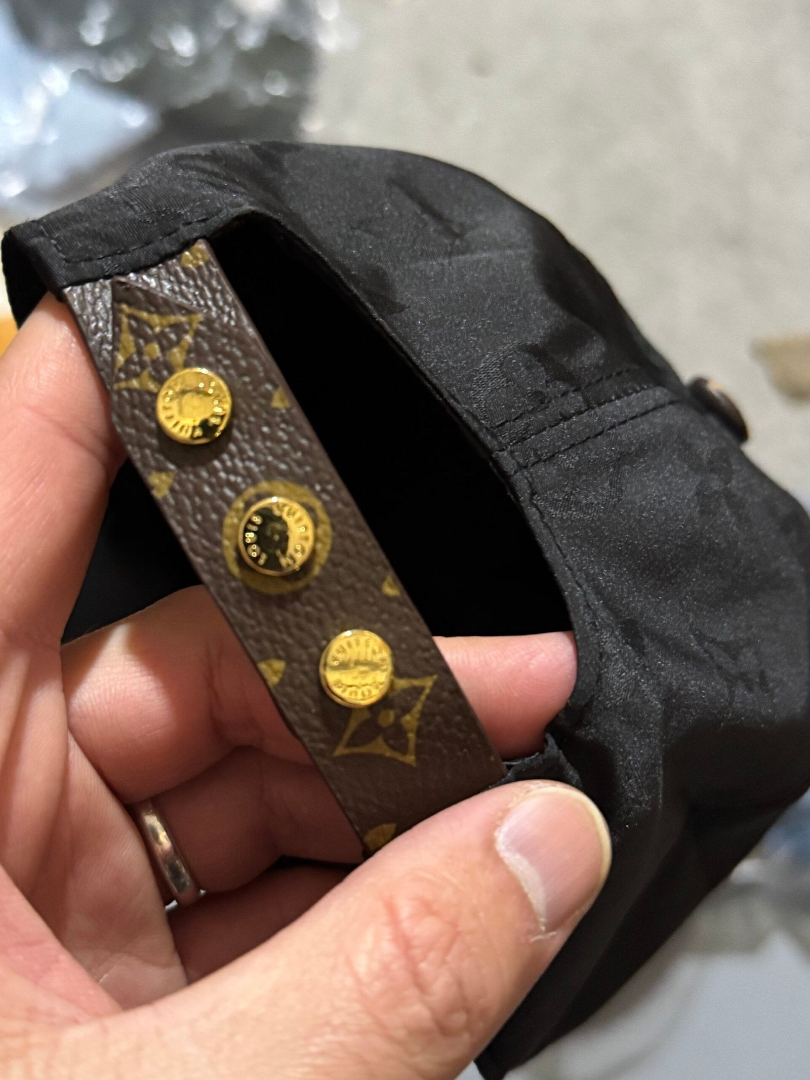 Louis Vuitton | Lv cap | Back View | yiodesigner.co.uk