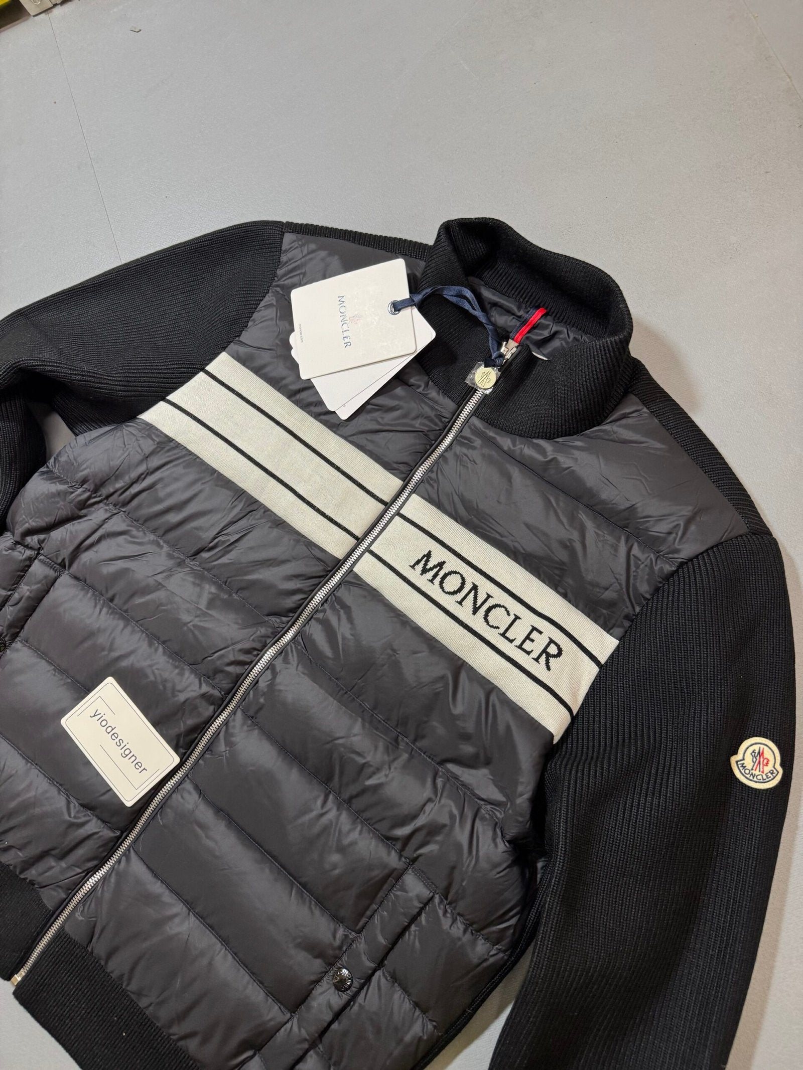 Moncler | Moncler coat | Side View | yiodesigner.co.uk