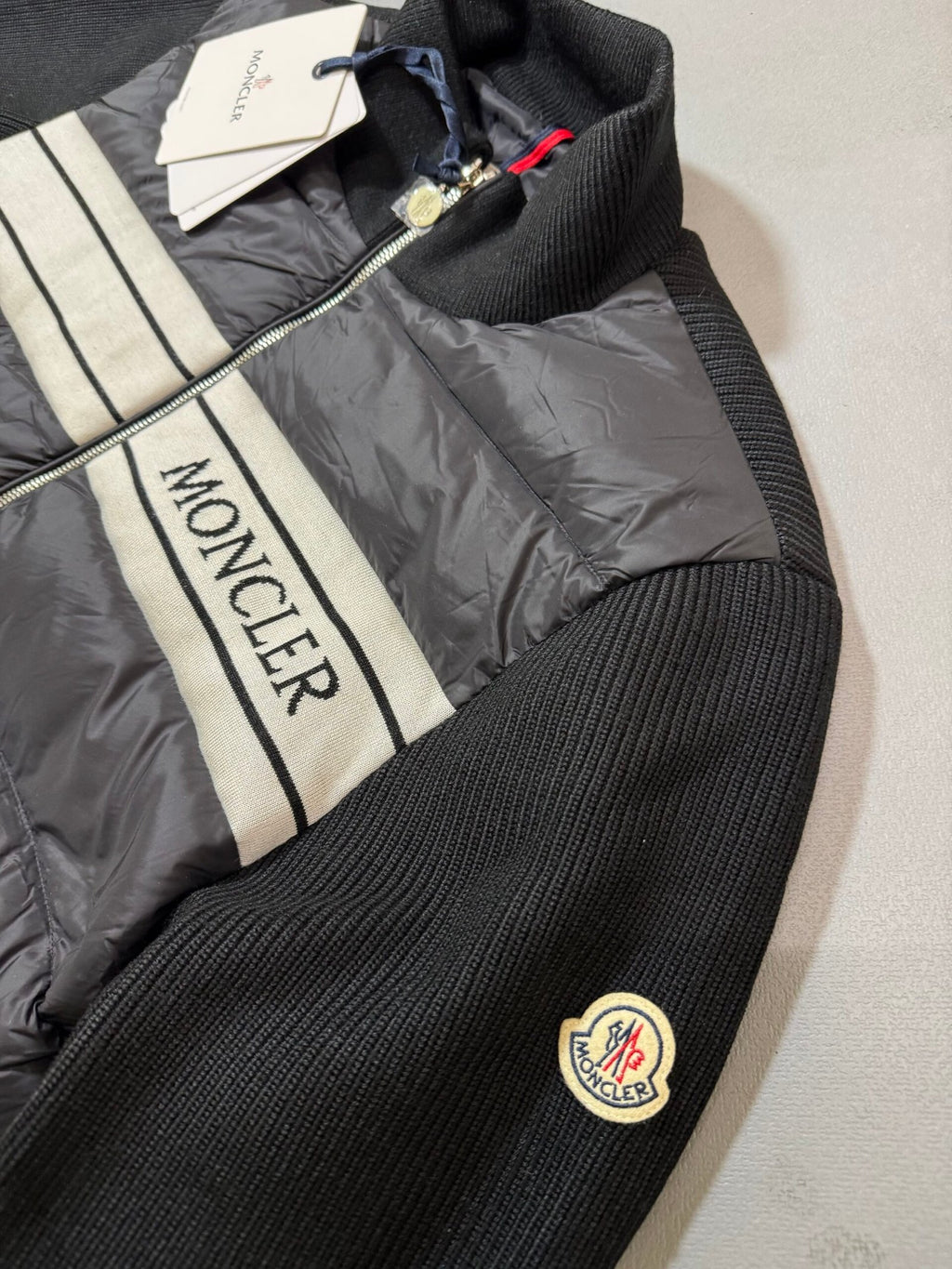 Moncler | Moncler jacket | Black | Lifestyle Shot | yiodesigner.co.uk