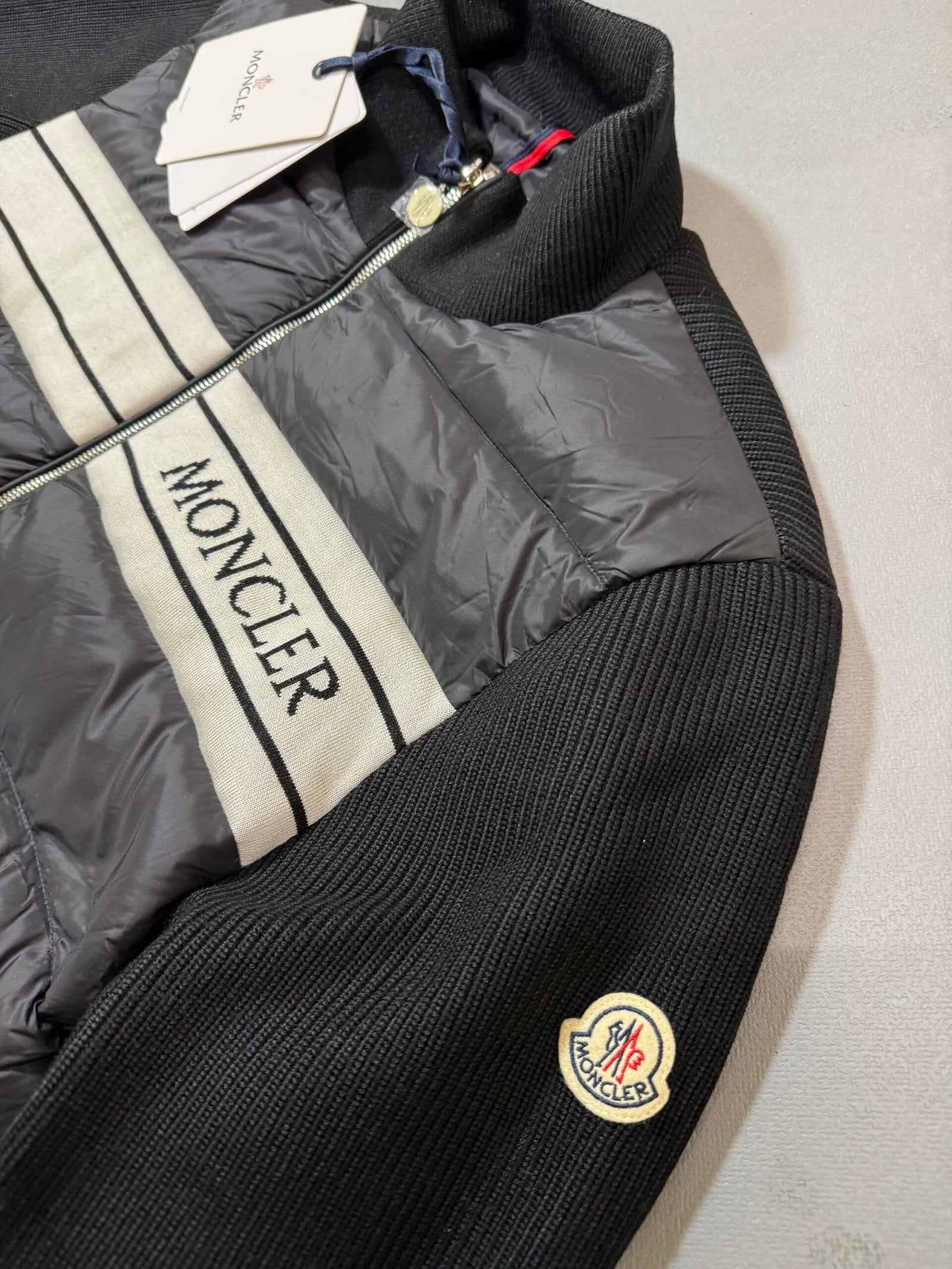 Moncler | Moncler jacket | Black | Lifestyle Shot | yiodesigner.co.uk