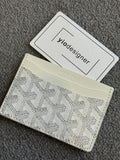 Goyard | Goyard card holder Offwhite | yiodesigner.co.uk