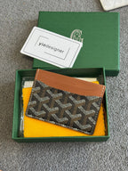 Goyard | Goyard card holder Brown | Back View | yiodesigner.co.uk