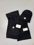 Moncler | Moncler hat and scarf | Front View | yiodesigner.co.uk