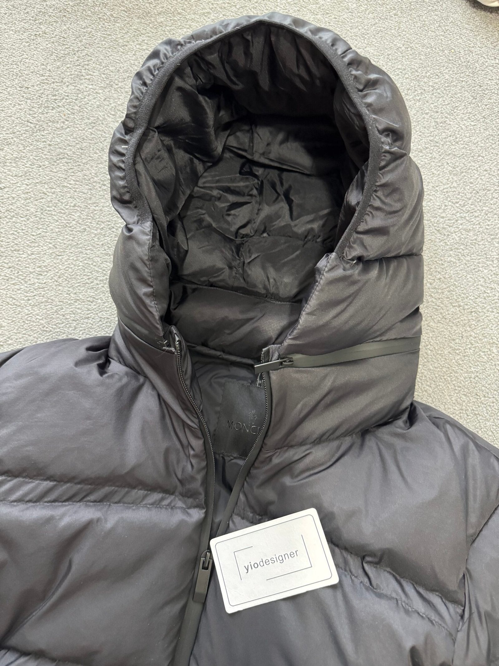 Moncler | Moncler coat | Side View | yiodesigner.co.uk