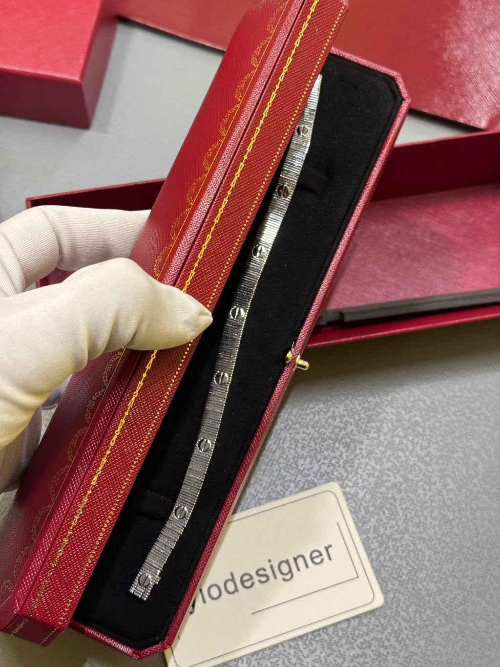 Cartier | Cartier bracelt | Size 21 | Front View | yiodesigner.co.uk