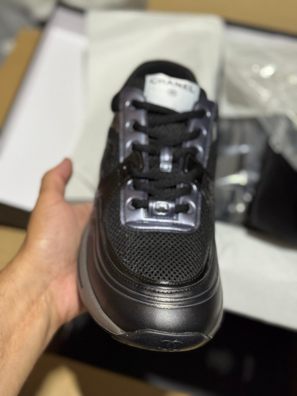 Chanel | Chanel sneaker | Close-Up | yiodesigner.co.uk