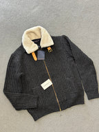 Louis Vuitton | Lv  cashmere wool blouson full zip | Black | Size S | yiodesigner.co.uk