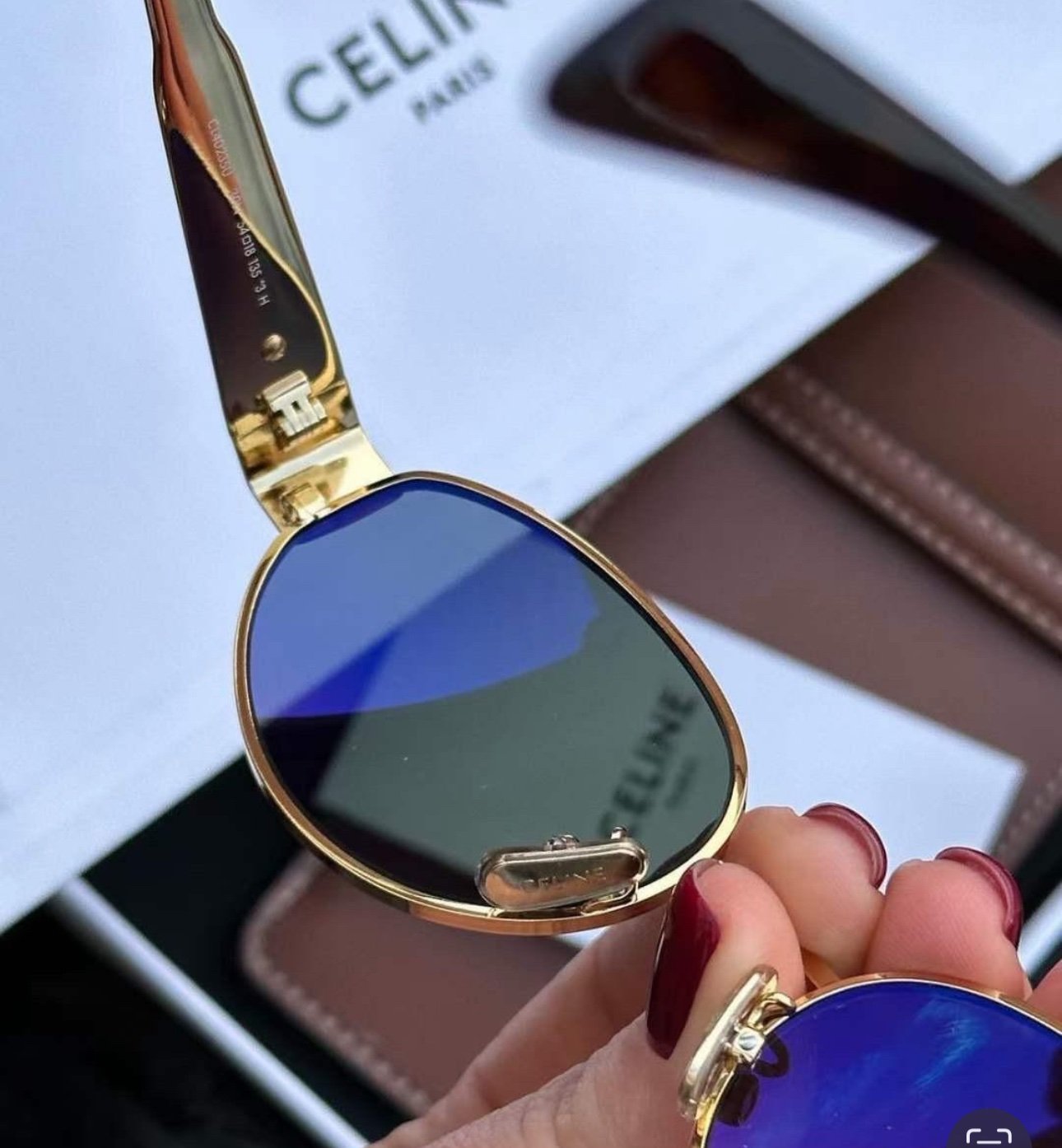 Prada | Celine sunglasses | Detail Shot | yiodesigner.co.uk