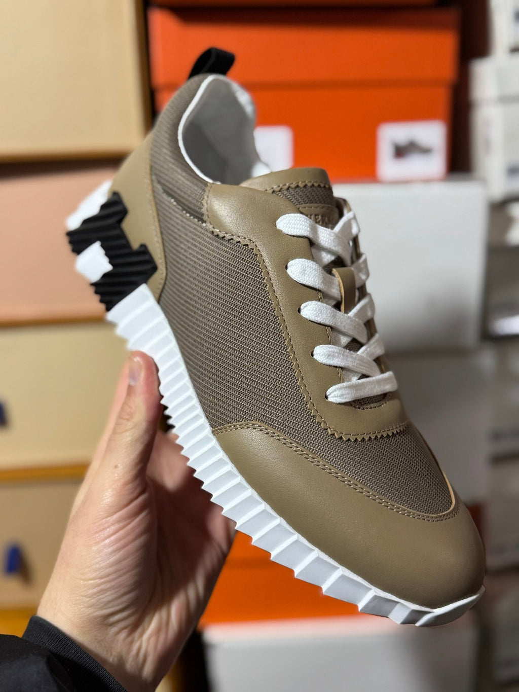 Hermes | Hermes sneaker | Side View | yiodesigner.co.uk