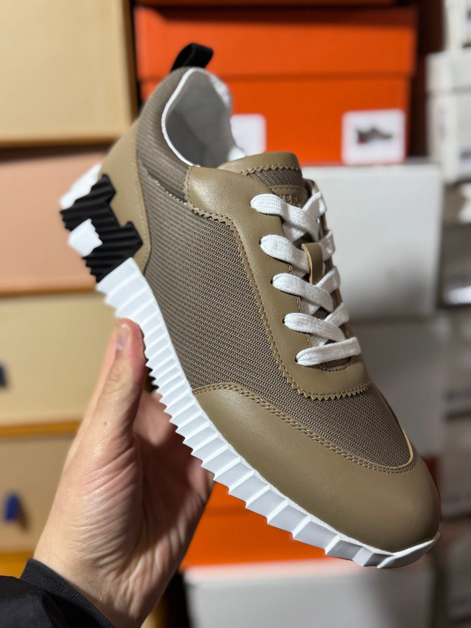 Hermes | Hermes sneaker | Side View | yiodesigner.co.uk