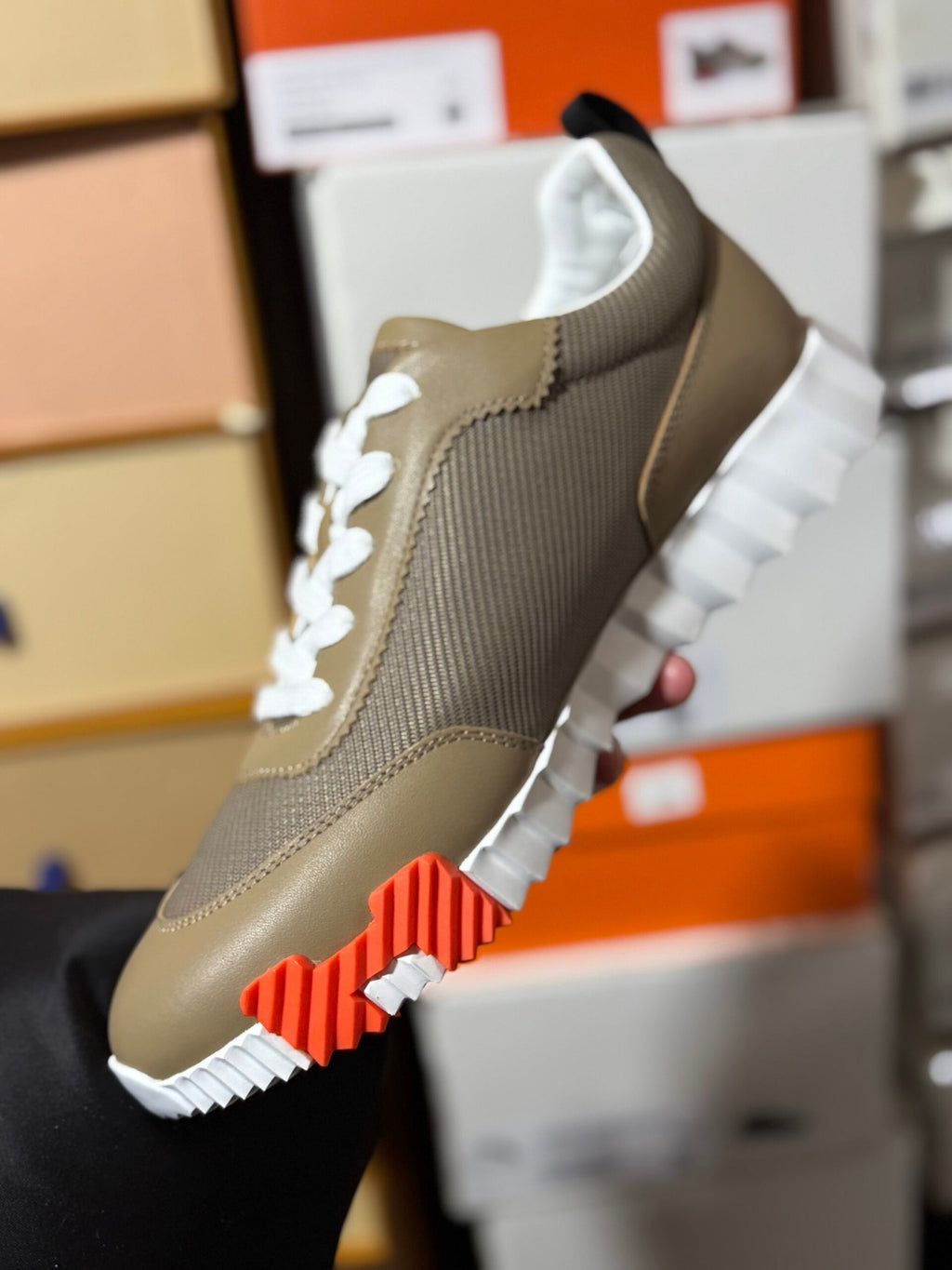 Hermes | Hermes sneaker | Back View | yiodesigner.co.uk