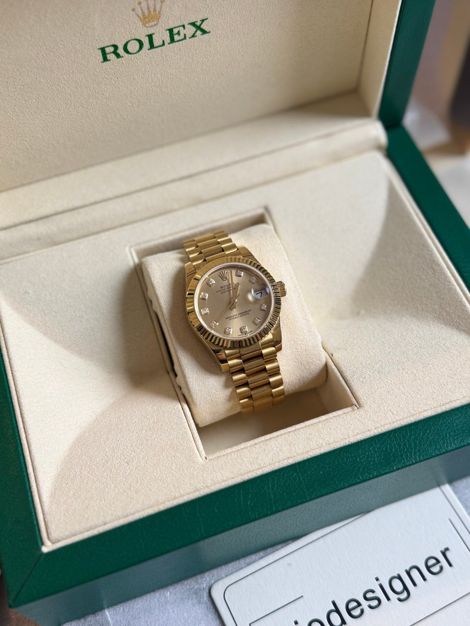 Rolex | Rolex watch woman  31mm AR  factory | Back View | yiodesigner.co.uk