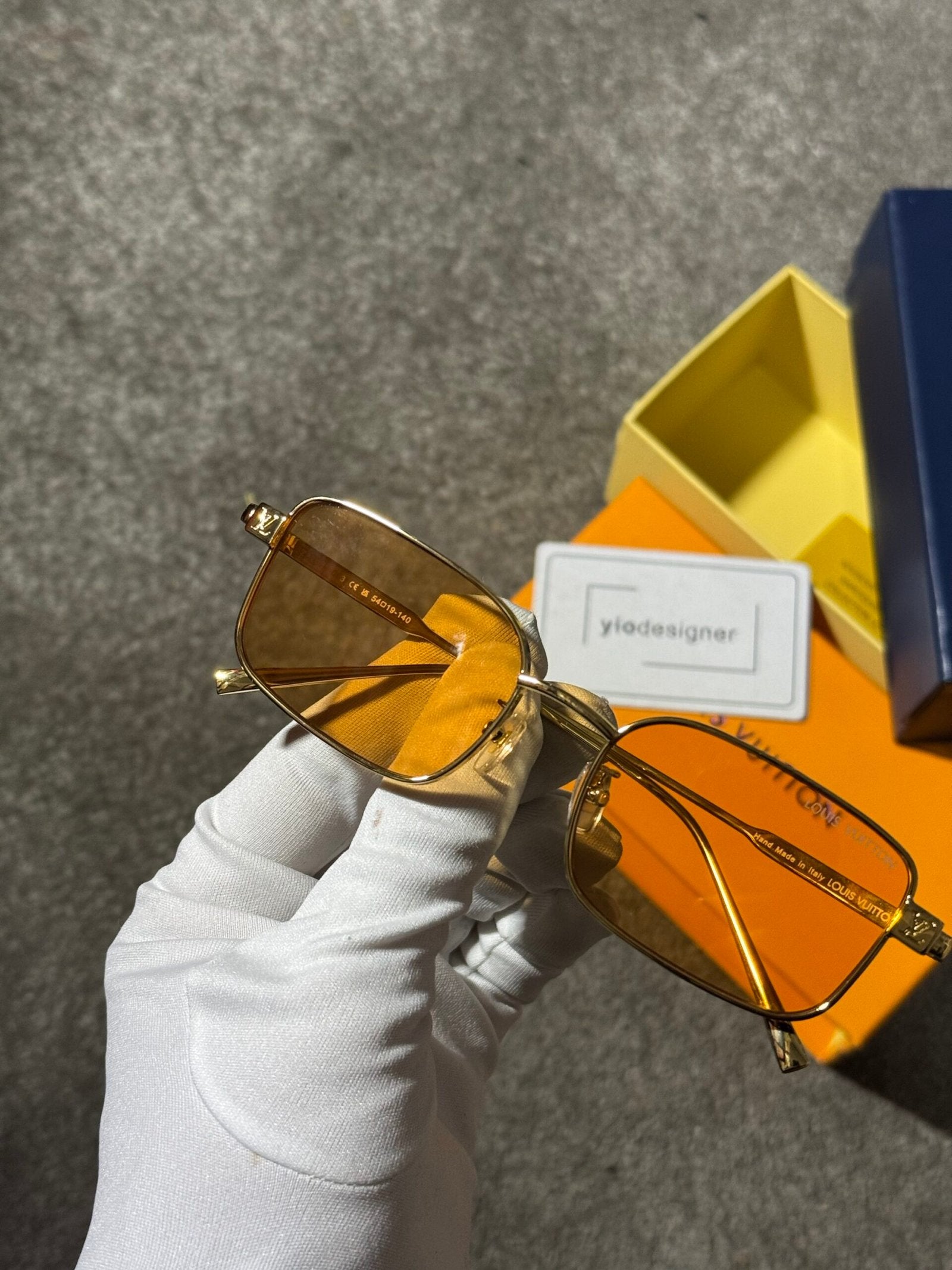 Louis Vuitton | Lv sunglasses | Detail Shot | yiodesigner.co.uk