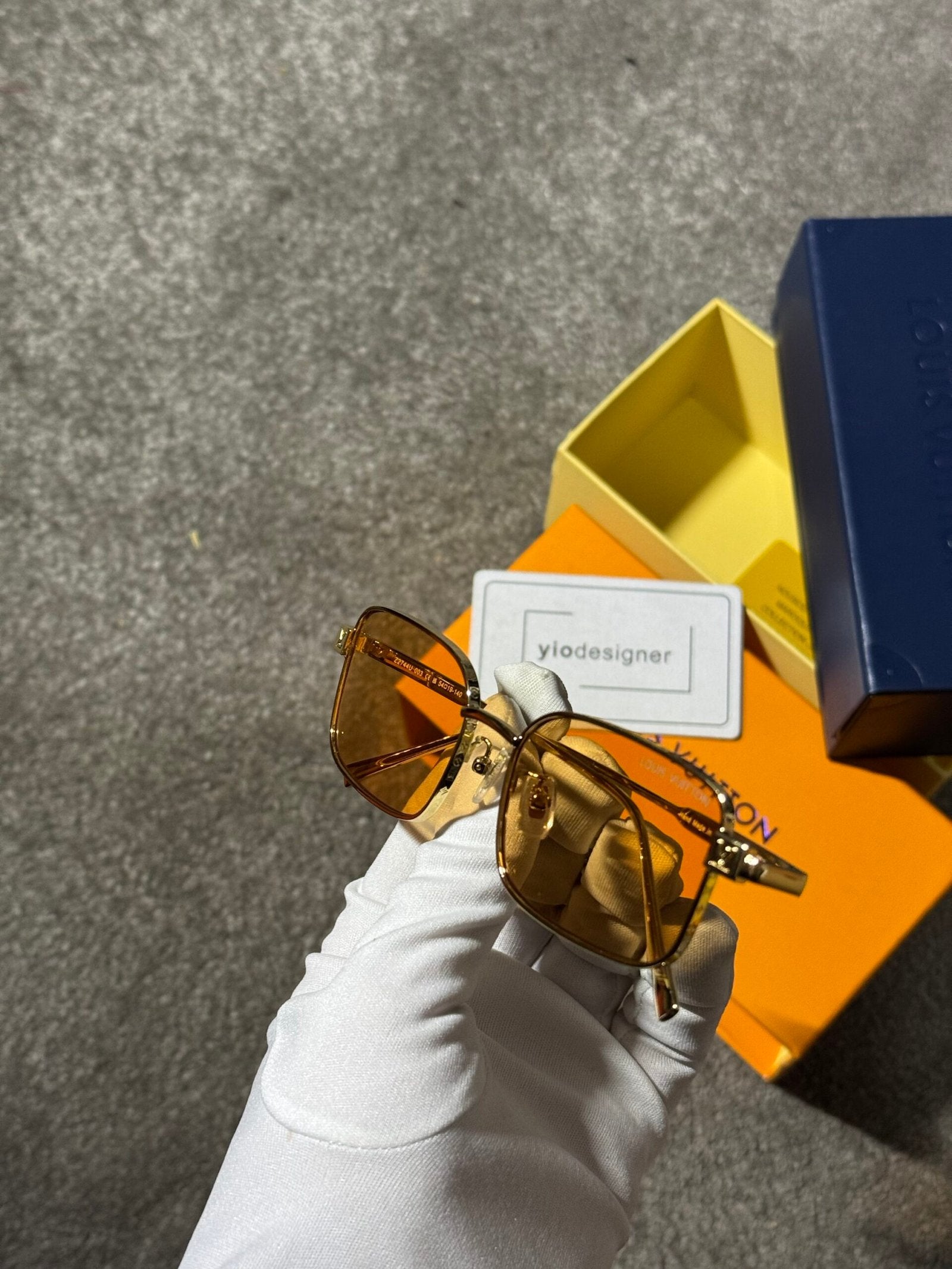 Louis Vuitton | Lv sunglasses | Back View | yiodesigner.co.uk