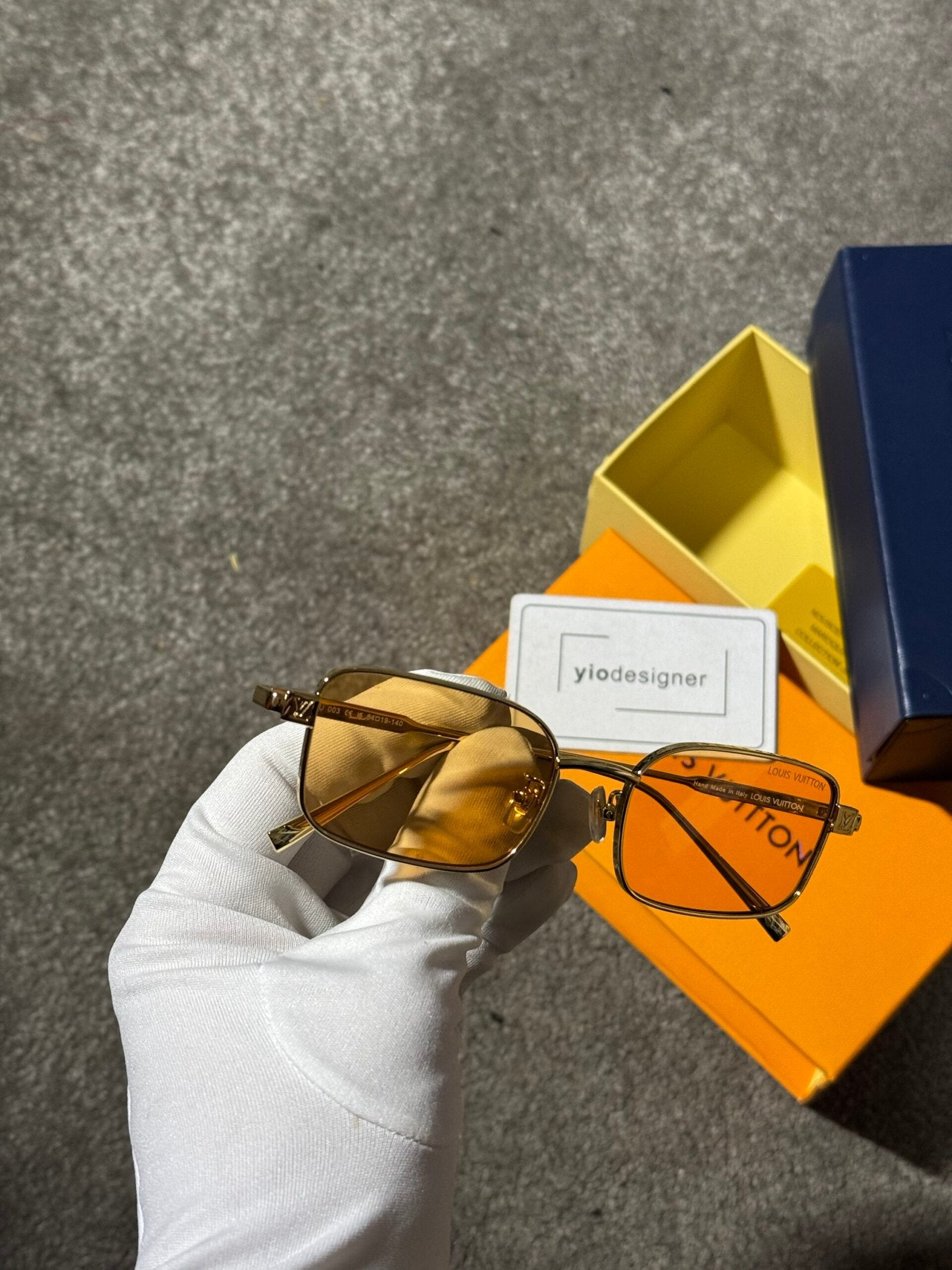 Louis Vuitton | Lv sunglasses | Side View | yiodesigner.co.uk