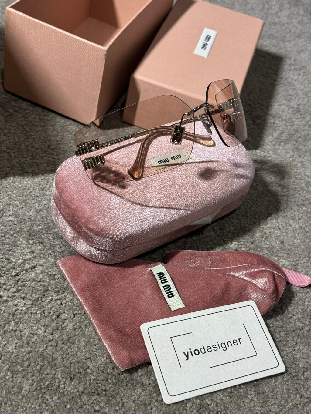 Miu Miu | Miu Miu sunglasses | Back View | yiodesigner.co.uk