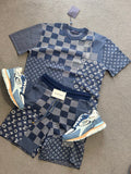 Louis Vuitton | Lv set (t-shirt and short) | Size S | Front View | yiodesigner.co.uk
