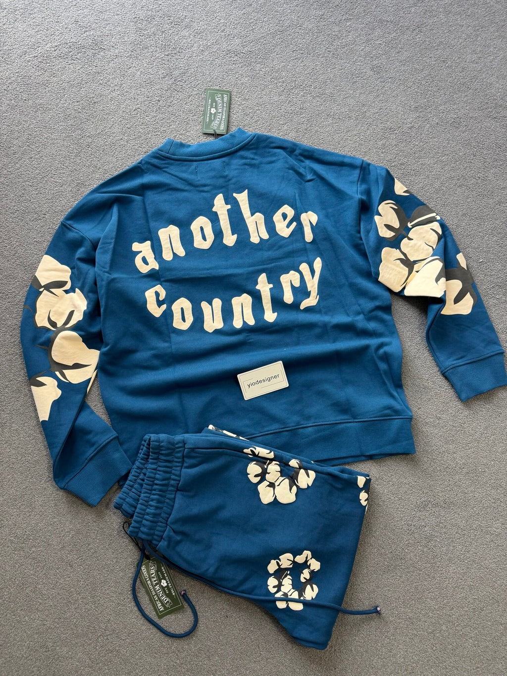 Denim Tears | Denim tears tracksuit | Close-Up | yiodesigner.co.uk