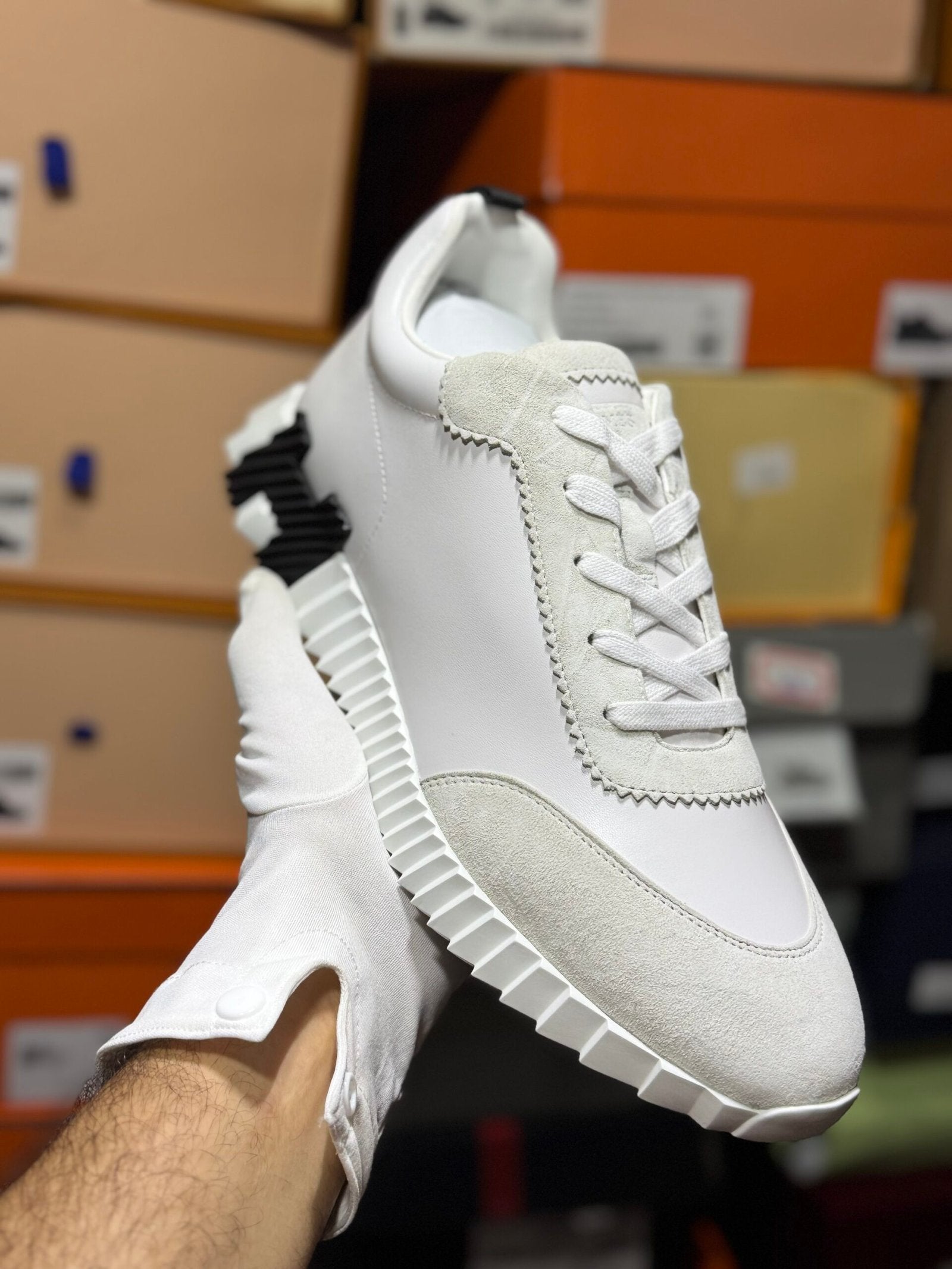 Hermes | Hermes sneaker | Detail Shot | yiodesigner.co.uk