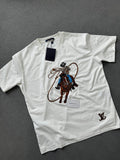 Louis Vuitton | Lv T-shirt | Size S | Front View | yiodesigner.co.uk