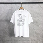 Gallery Dept | Gallery dept t-shirt | Detail Shot | yiodesigner.co.uk