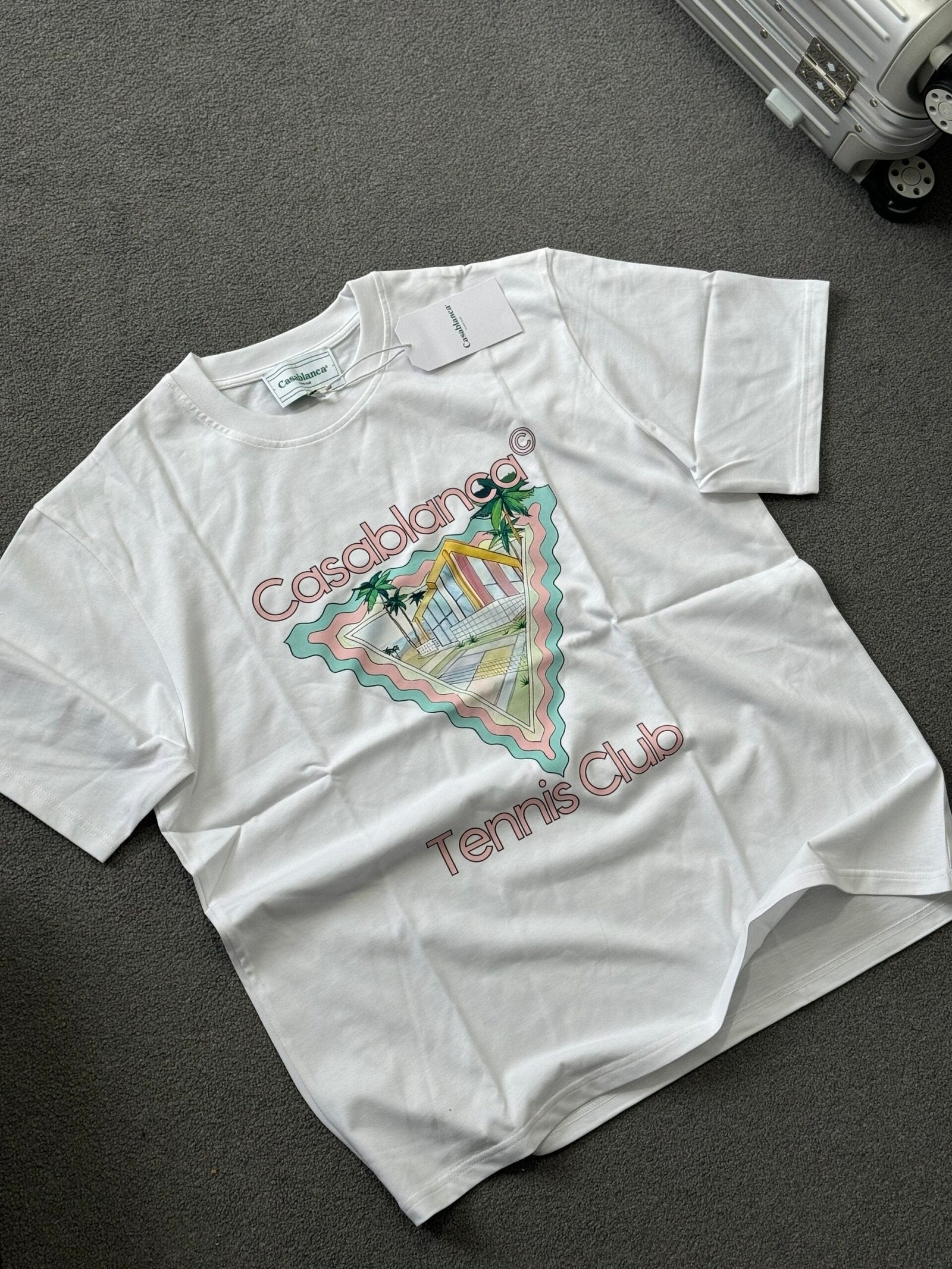 Casablanca | Casablanca T-shirt Black | Size L | yiodesigner.co.uk
