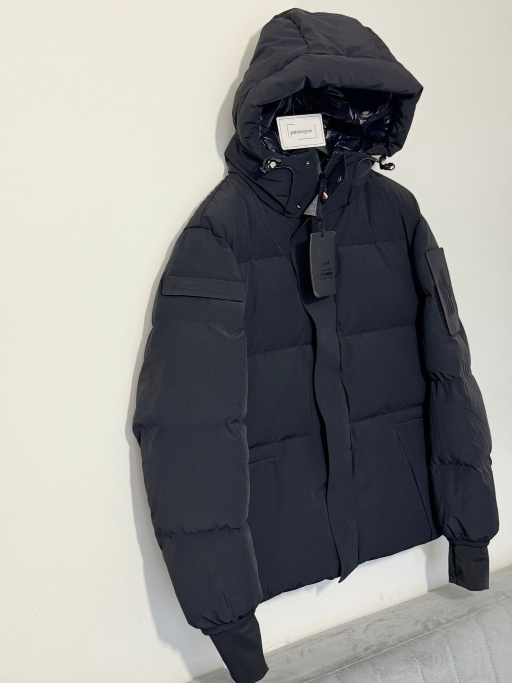 Moncler | Moncler coat | Side View | yiodesigner.co.uk
