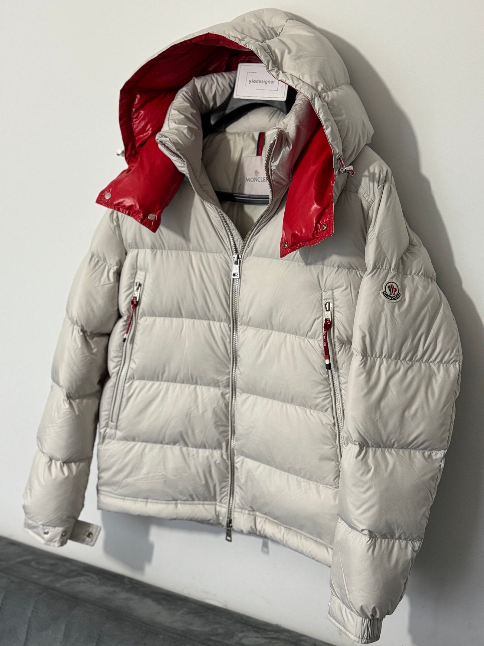 Moncler | Moncler coat | Side View | yiodesigner.co.uk