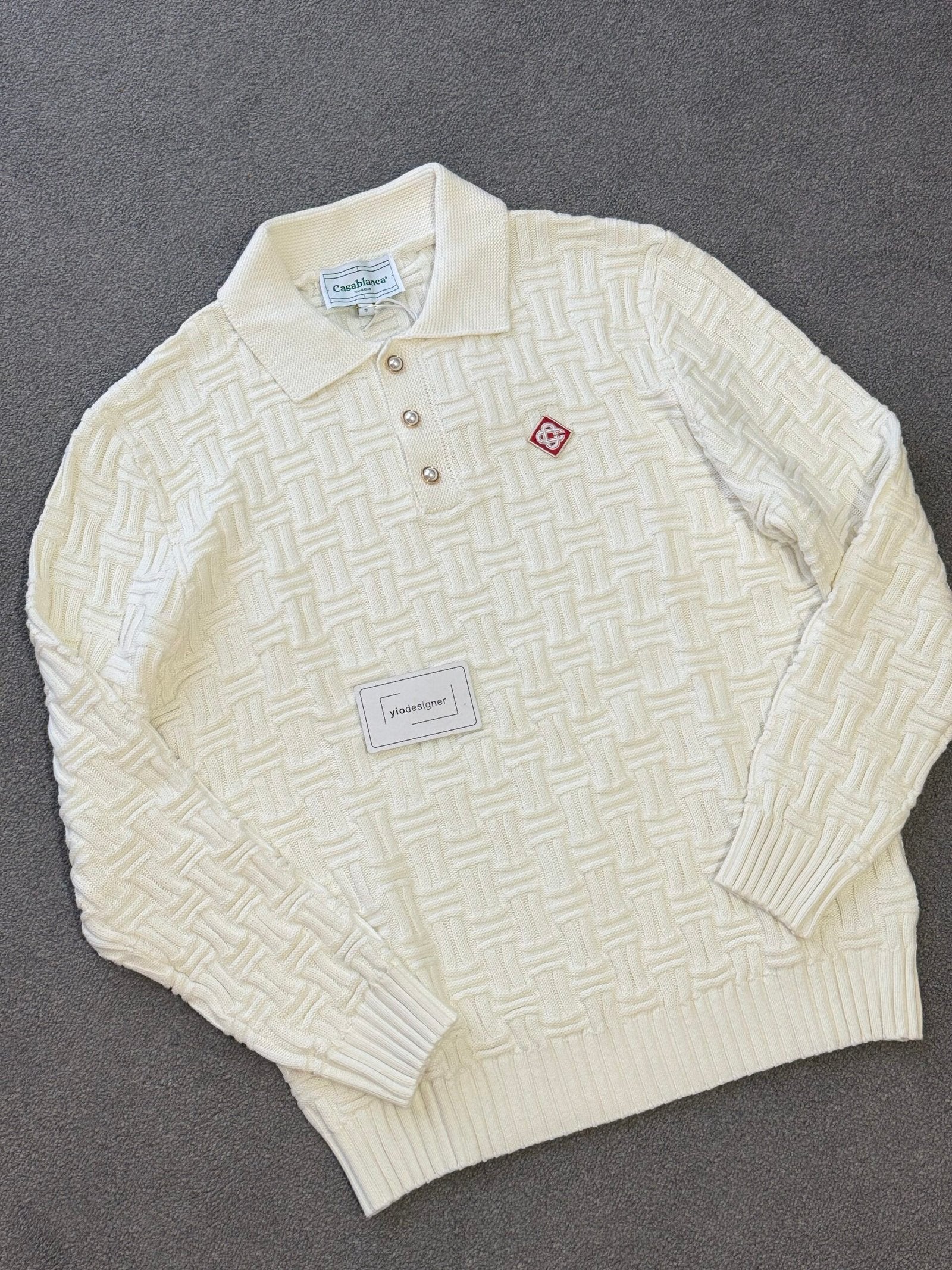 Casablanca | Casablanca Jumper | Close-Up | yiodesigner.co.uk