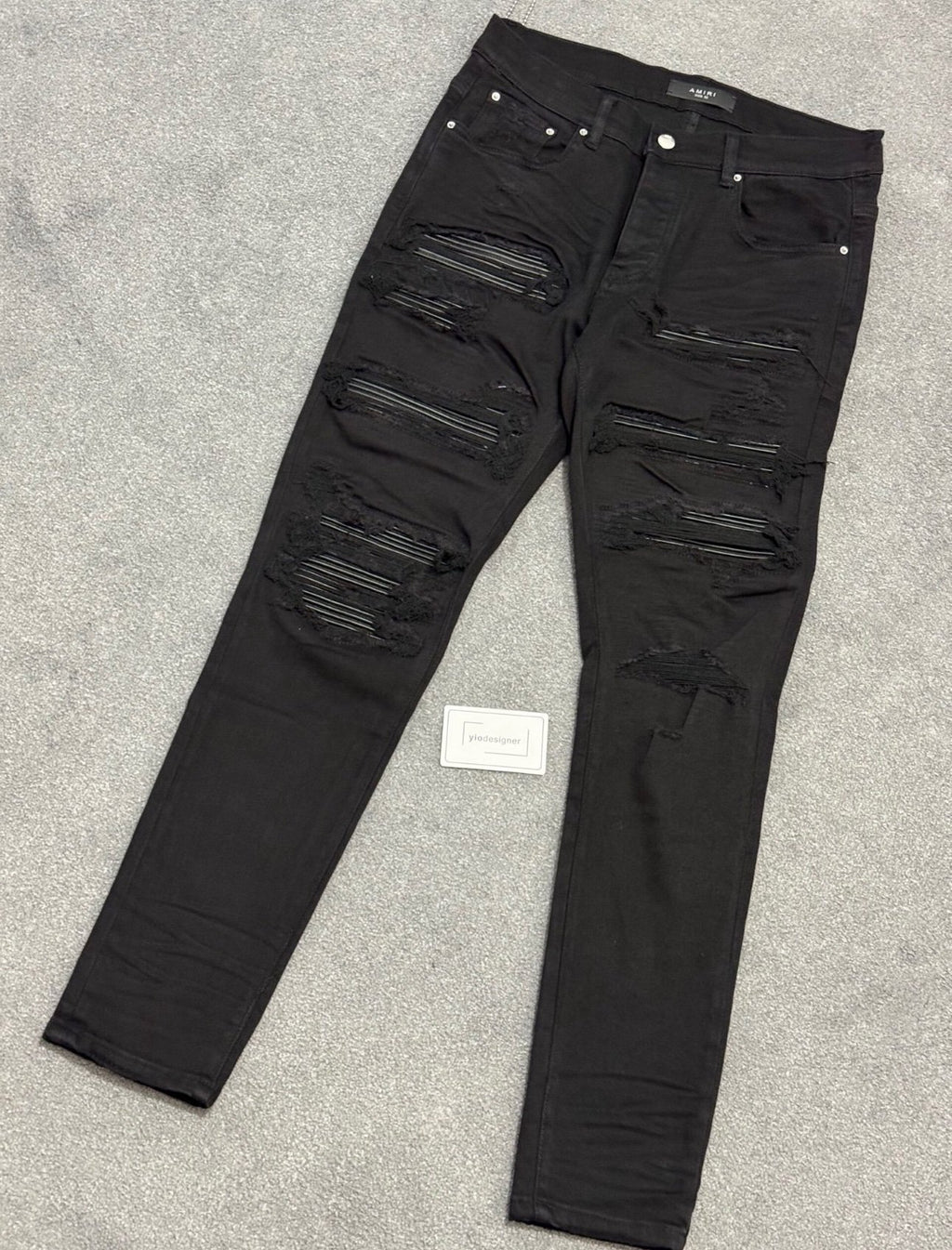 Amiri | Amiri jeans | Size 34 | Side View | yiodesigner.co.uk