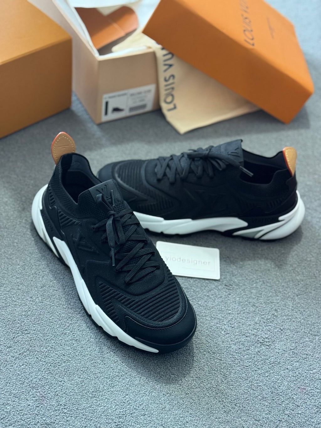 Louis Vuitton | Lv sneaker | Lifestyle Shot | yiodesigner.co.uk