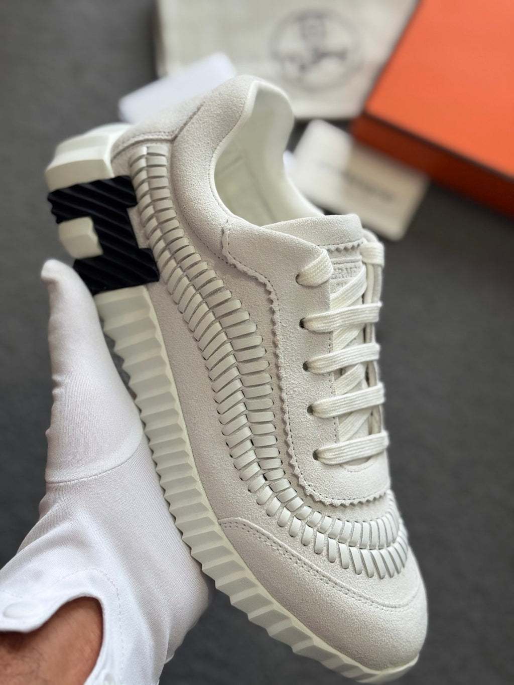 Hermes | Hermes sneaker | Back View | yiodesigner.co.uk