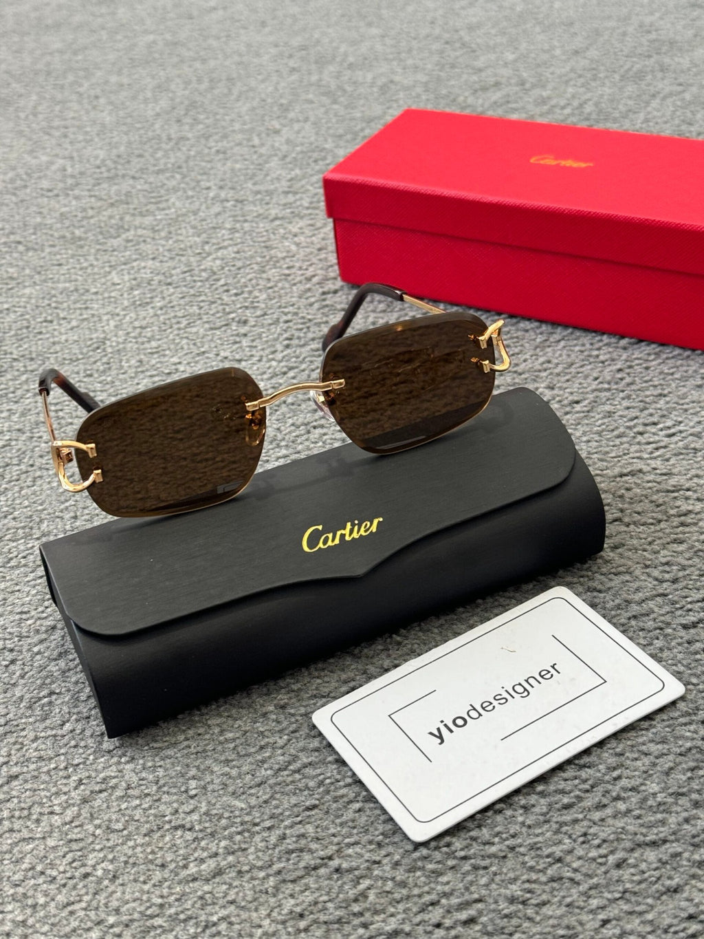 Cartier | Cartier sunglasses | Back View | yiodesigner.co.uk