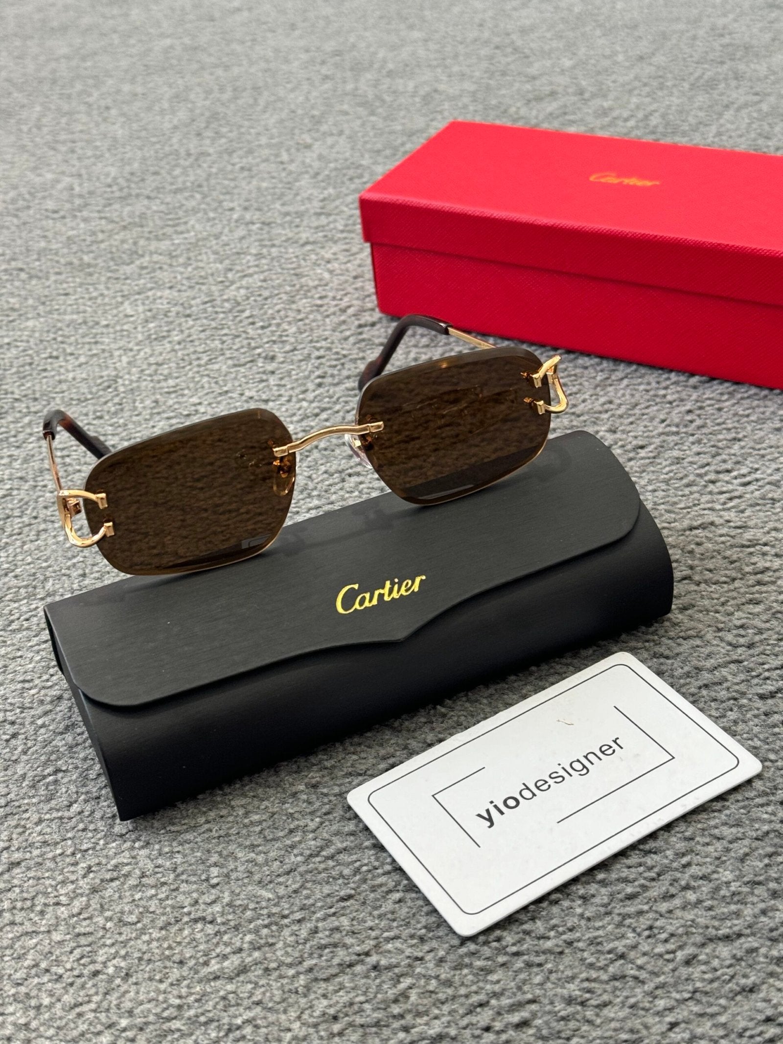 Cartier | Cartier sunglasses | Back View | yiodesigner.co.uk